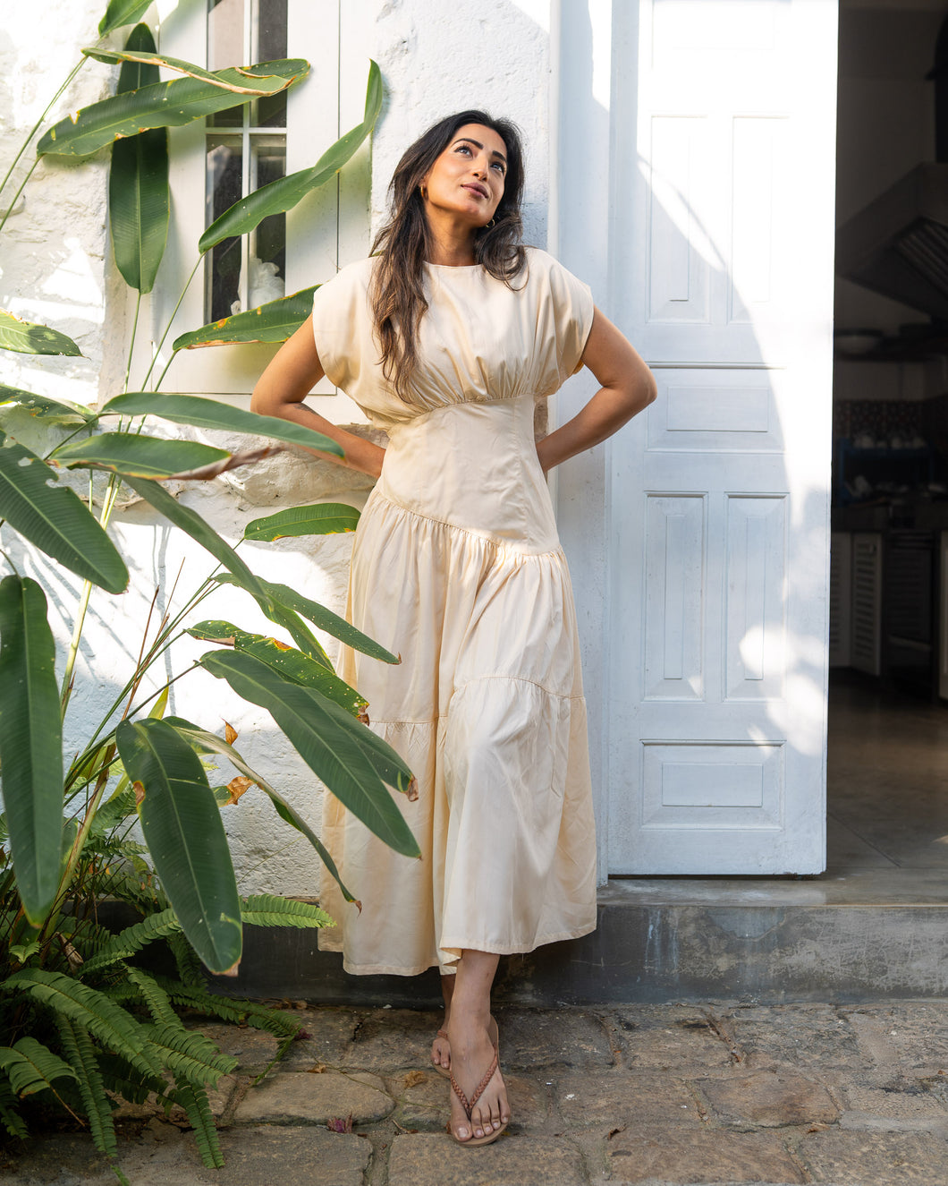 Miley Maxi Dress - Vanilla