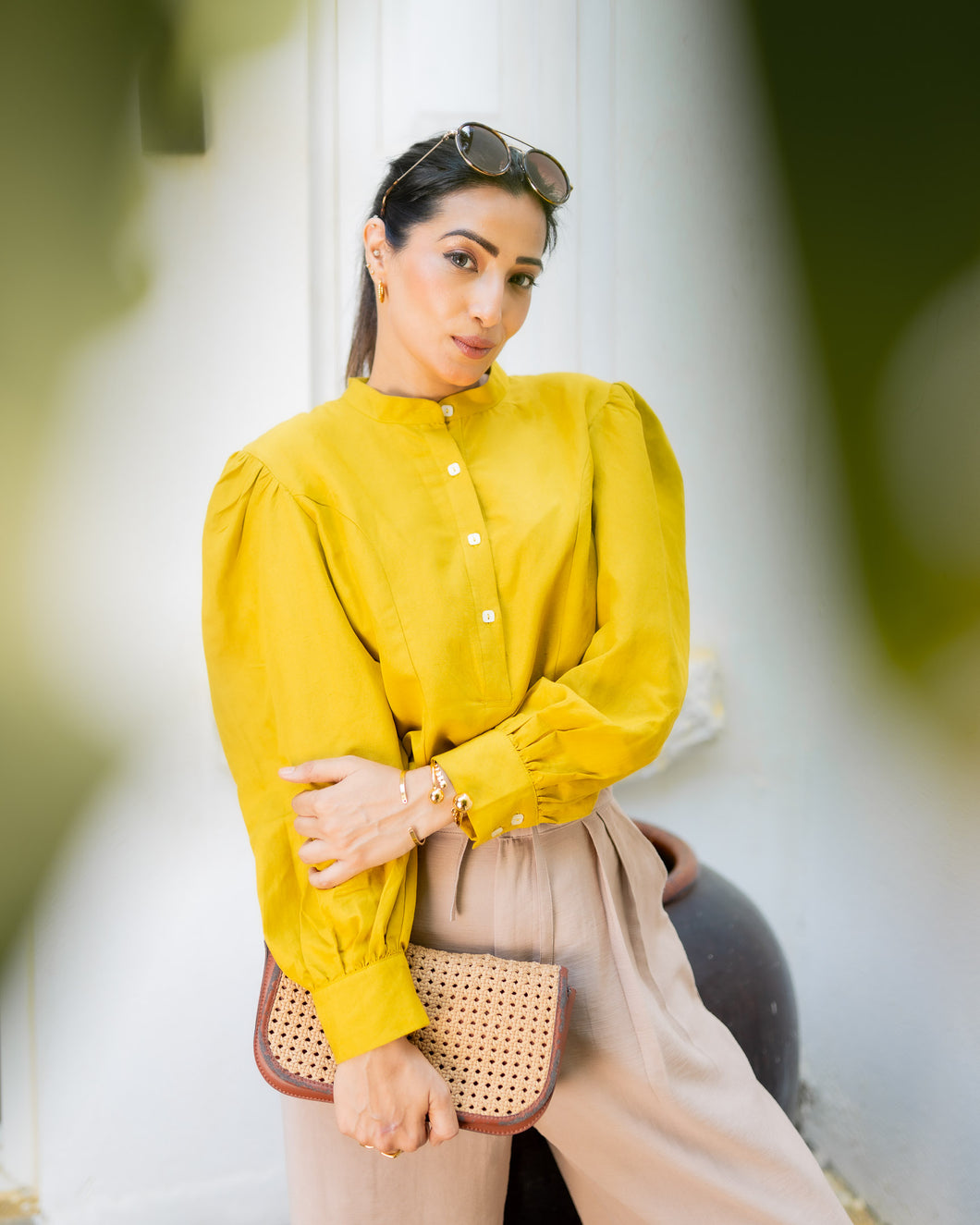 Zara Shirt - Mustard