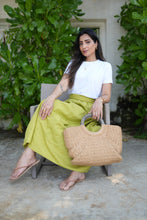 Load image into Gallery viewer, Lana Midi Skirt - Lemon
