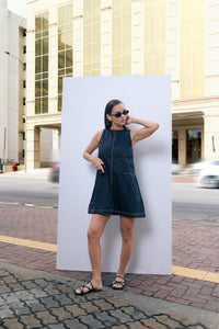 Bella Shift Dress - Black