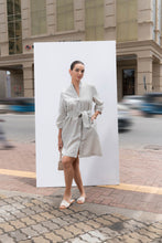 Load image into Gallery viewer, Flow Shirt Dress - Oreo
