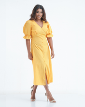 Load image into Gallery viewer, Anne Midi Dress - Mustard
