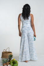 Load image into Gallery viewer, Jade Wrap Pant - Ocean Leaf
