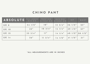 Chino Pant - Walnut