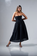 Load image into Gallery viewer, Mae Strapless Dress - Black
