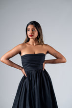 Load image into Gallery viewer, Mae Strapless Dress - Black
