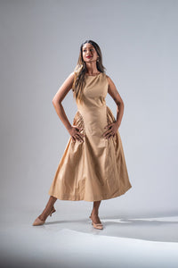 Frankie Midi Dress - Sand