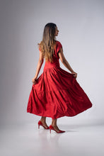 Load image into Gallery viewer, Miley Maxi Dress - Crimson

