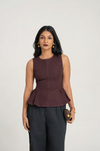 Load image into Gallery viewer, Cianna Top - Coffee
