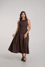 Load image into Gallery viewer, Frankie Midi Dress- Choco
