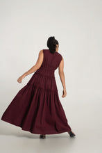 Load image into Gallery viewer, Tessa Maxi Dress - Burgundy
