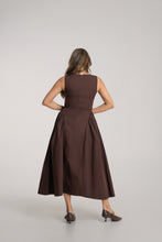 Load image into Gallery viewer, Frankie Midi Dress- Choco
