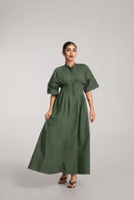 Load image into Gallery viewer, Pinning You Maxi Dress - Forest
