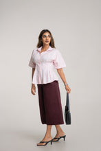 Load image into Gallery viewer, Demi Midi Pant - Mulberry
