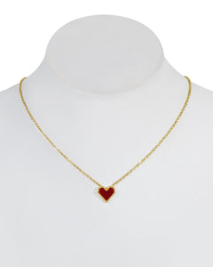 18kt Scarlet Sweetheart Necklace