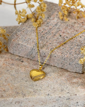 Load image into Gallery viewer, 18kt Golden Heartbeat Locket Necklace
