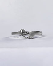 Load image into Gallery viewer, Sterling Silver Twin Flame Ring
