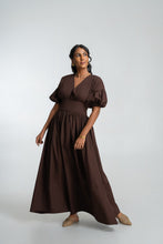 Load image into Gallery viewer, Amelia Maxi Dress - Choco
