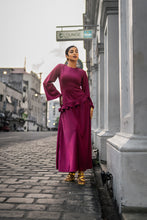 Load image into Gallery viewer, Noor Blossom Maxi Dress - Cherry
