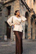 Load image into Gallery viewer, Yasmin Tie Top - Ivory
