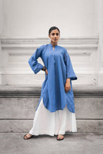 Load image into Gallery viewer, Liza Pleated Top - Ocean
