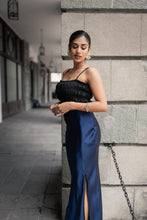 Load image into Gallery viewer, Jovie Bias Maxi Skirt - Midnight
