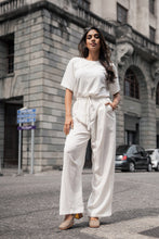 Load image into Gallery viewer, Zara Pleated Pant - Pearl

