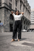 Load image into Gallery viewer, Zara Pleated Pant - Black
