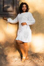 Load image into Gallery viewer, Lily Mini Dress - Pearl
