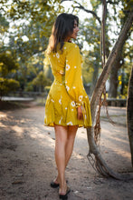 Load image into Gallery viewer, Lily Mini Dress - Saffron

