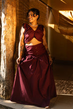 Load image into Gallery viewer, Kathy Maxi Skirt - Mangosteen
