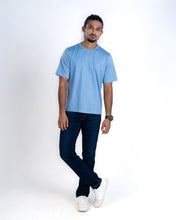 Load image into Gallery viewer, Reg Fit Crew Neck Unisex -Pigeon Blue
