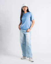 Load image into Gallery viewer, Reg Fit Crew Neck Unisex -Pigeon Blue
