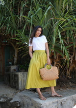 Load image into Gallery viewer, Lana Midi Skirt - Lemon
