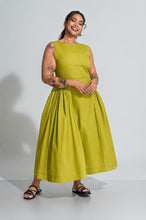 Load image into Gallery viewer, Frankie Midi Dress - Lemon
