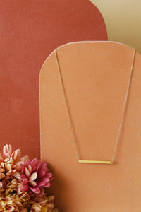 Gold Plated Aine Necklace