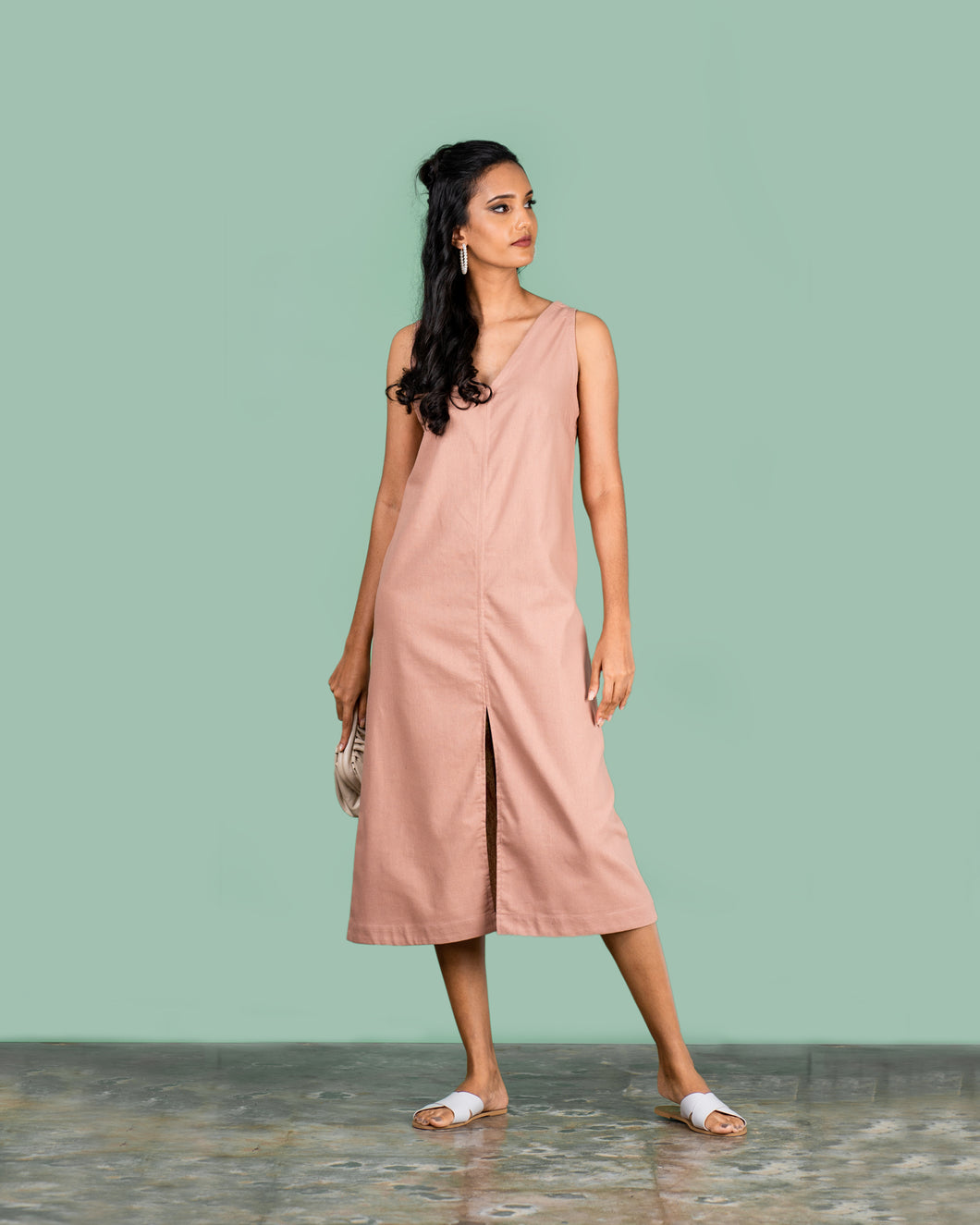 Summer Ray Dress - Coral