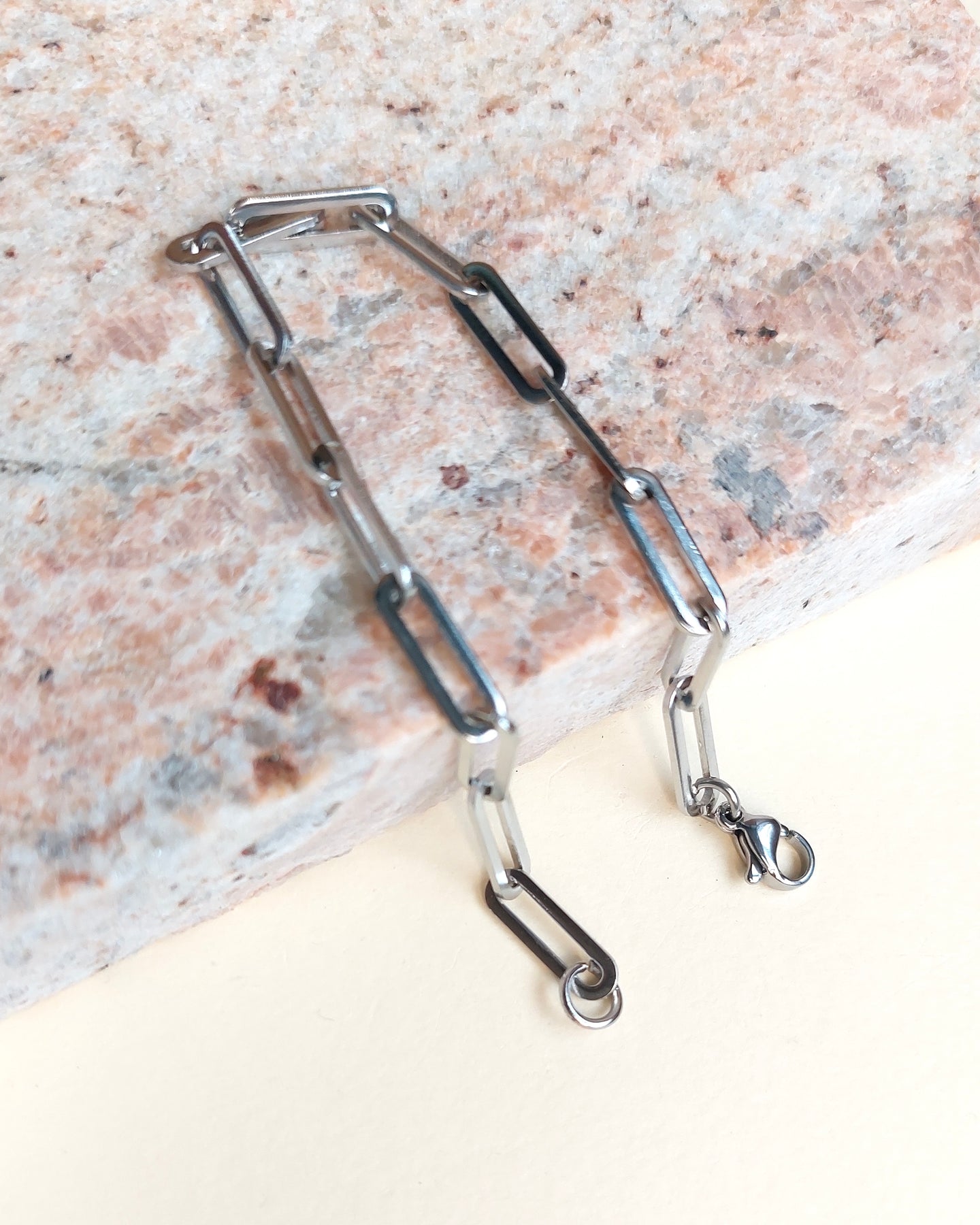 Sterling Silver Chunky Chain Bracelet