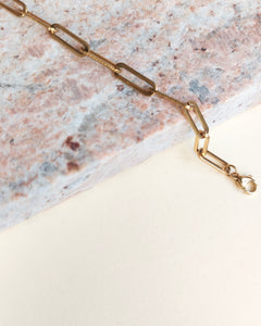 14kt Chunky Chain Bracelet