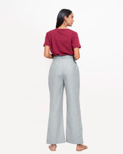 Load image into Gallery viewer, High Waisted Formal Pant - Steel

