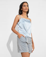 Load image into Gallery viewer, Evening Square Neck Cami - Blue
