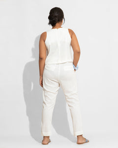 Summer Chino + Tank Set - White