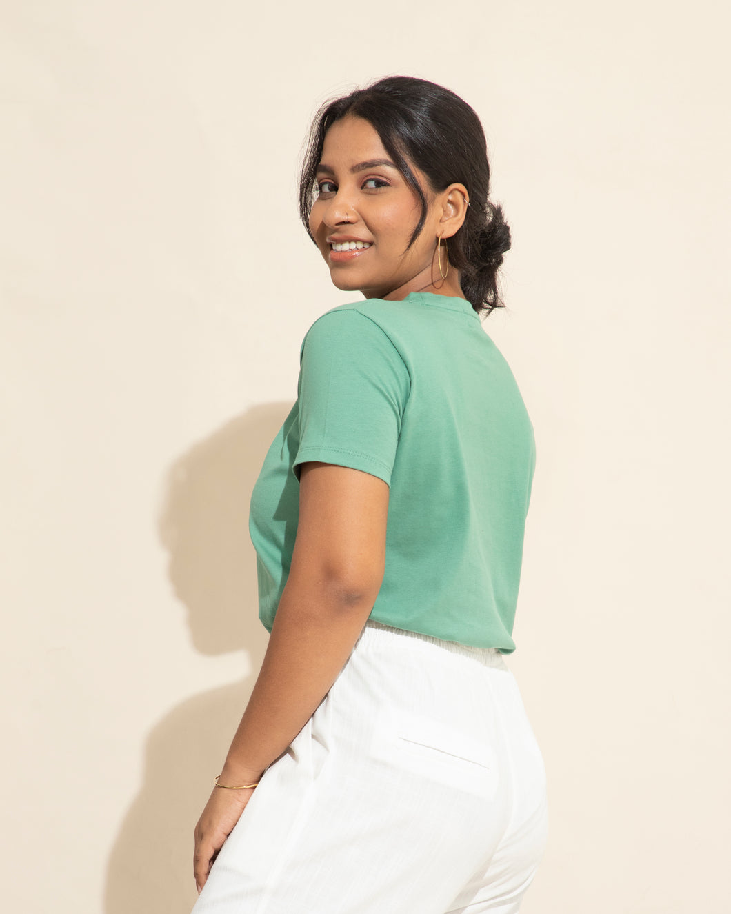 Cotton Crew - Apple Green
