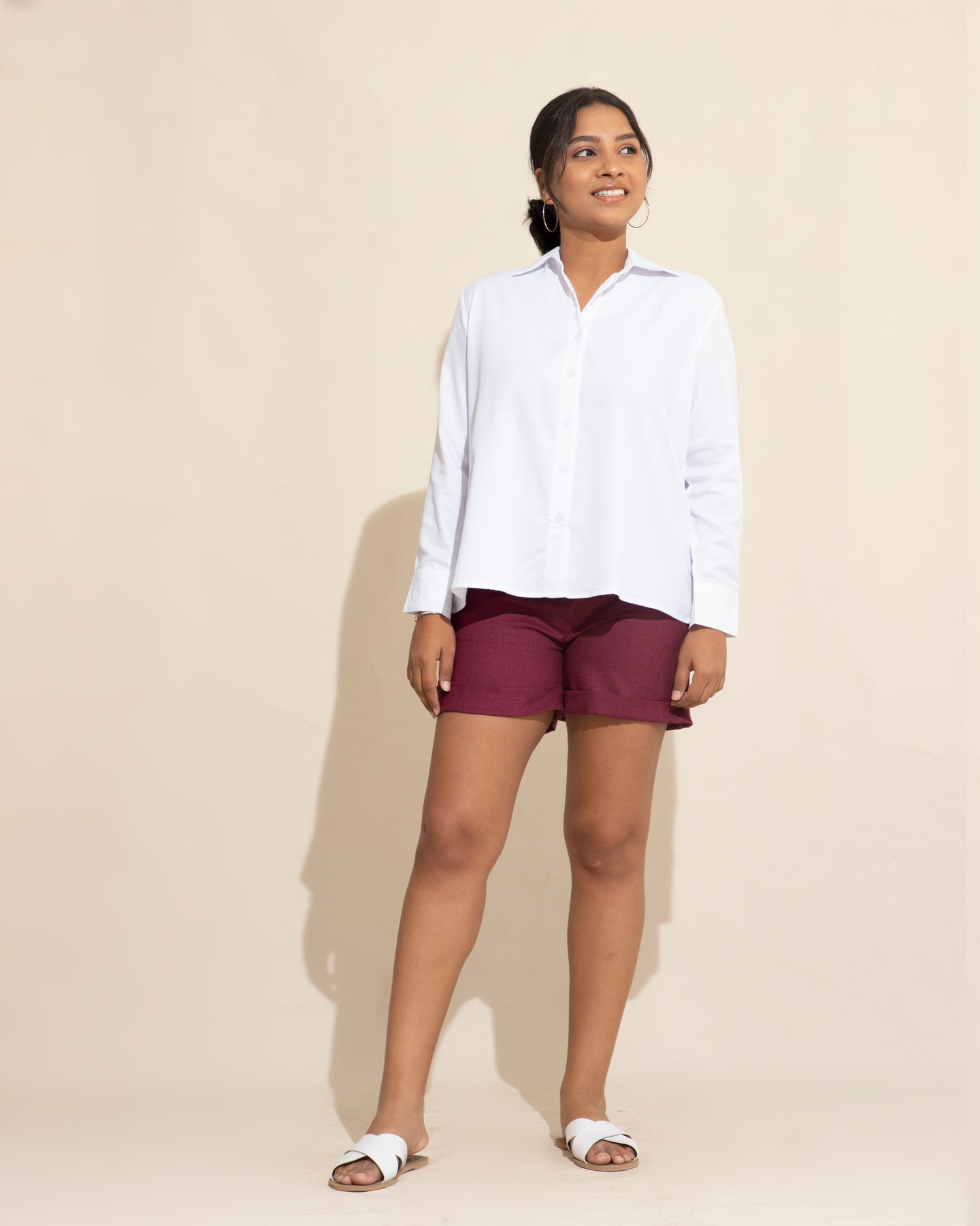 Oxford Short - Burgundy