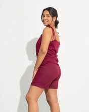 Load image into Gallery viewer, Summer Square Neck Cami - Burgundy
