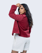 Load image into Gallery viewer, Corduroy Jacket - Maroon
