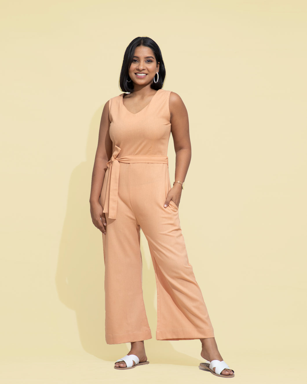 Summer Essentials Jumpsuit - Sepia