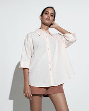 Load image into Gallery viewer, Oversized Short Sleeve Shirt - Pink
