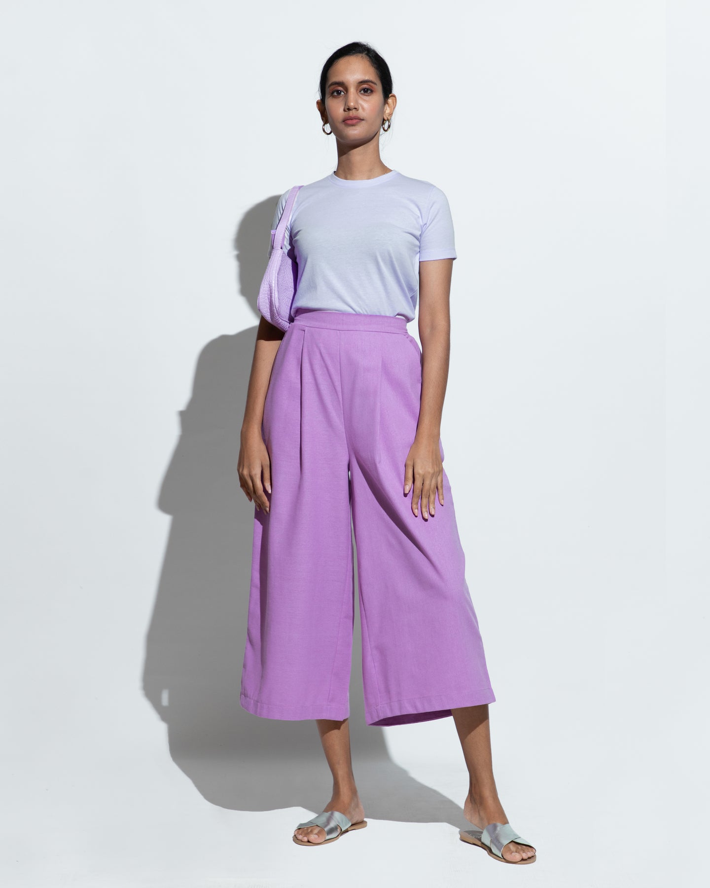 Summer Sway Culotte - Lavender