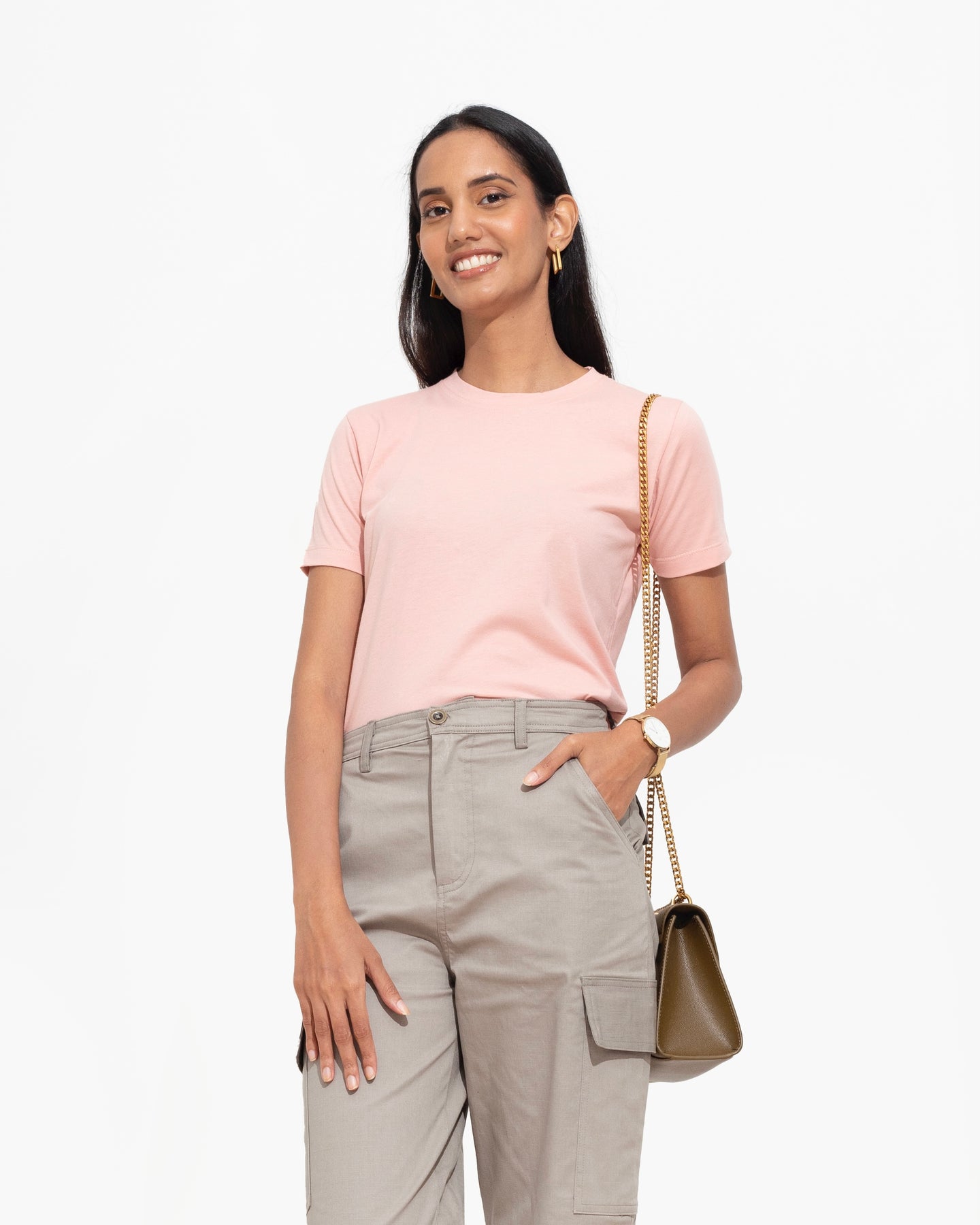 Cotton Crew - Peach